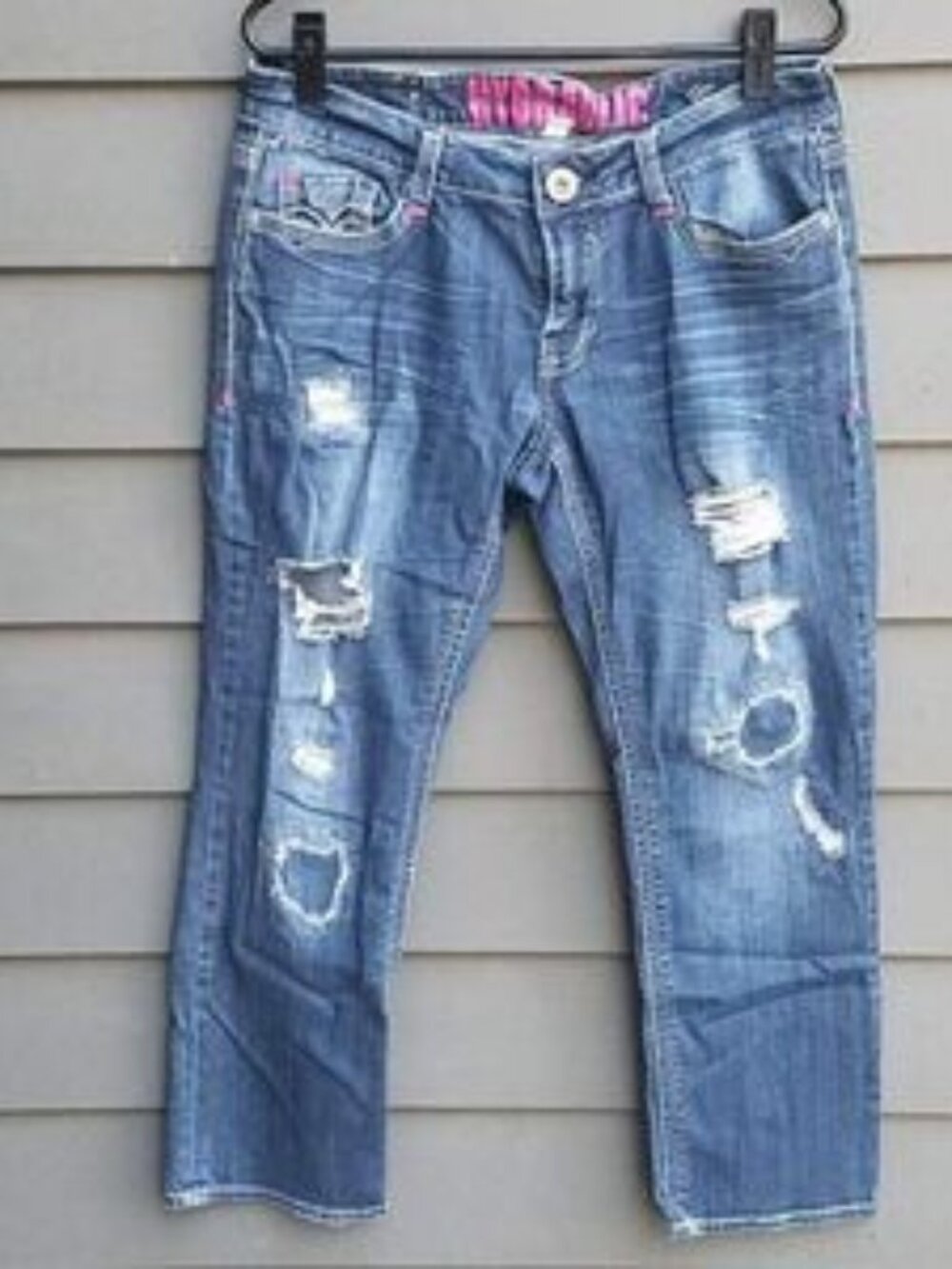 Hydraulic Grammercy Distressed Jeans  Check Measurements for Size